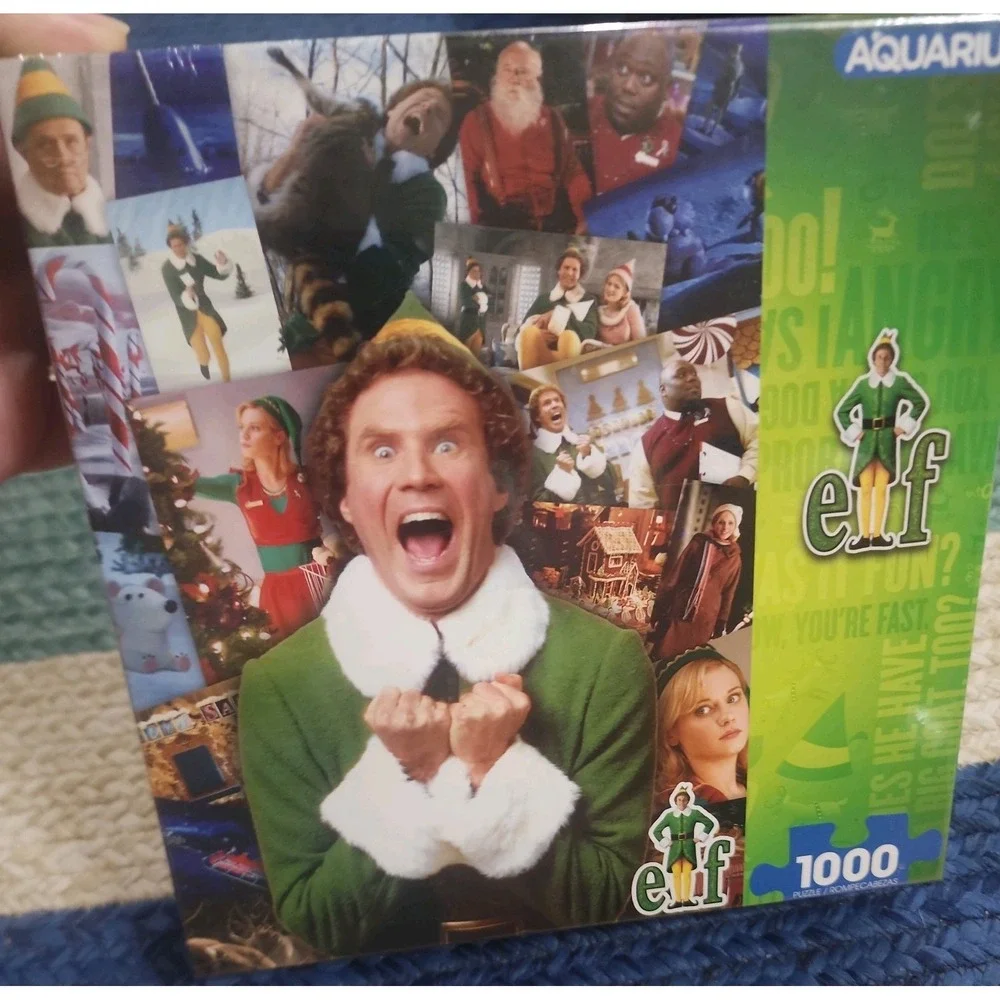Elf Movie Collage Puzzle 1000 Piece Jigsaw Puzzle New Factory Sealed 20